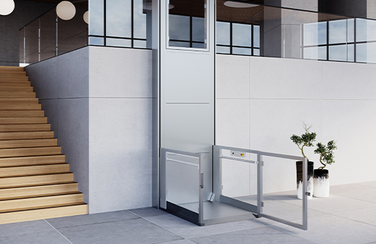 Anwendungsbeispiel Rollstuhllift SIGMA