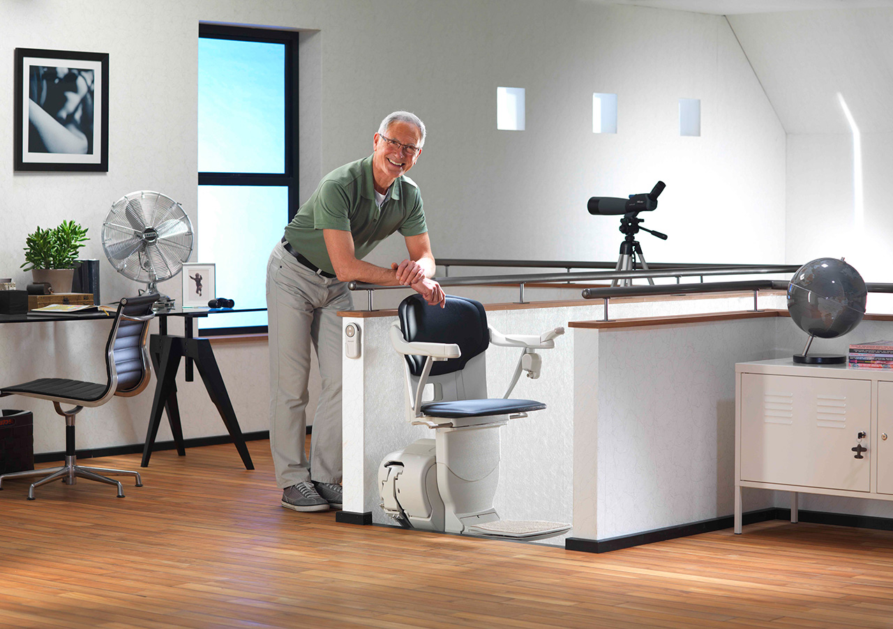 Umfassendes Sortiment an Treppenlifte, Rollstuhllifte und Homelifte, optimale Lösungen für ein barrierefreies Zuhause.